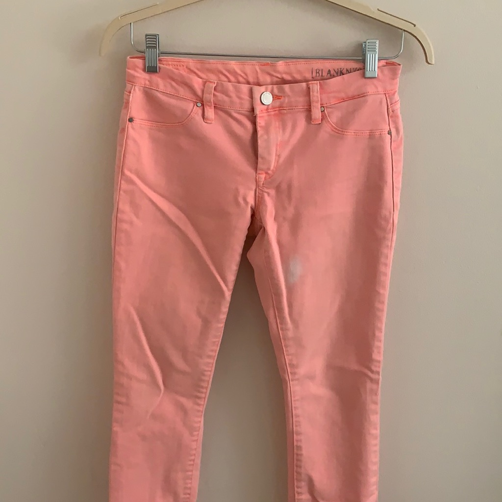 Blanknyc Skinny Jeans In Bubble Gum Pink